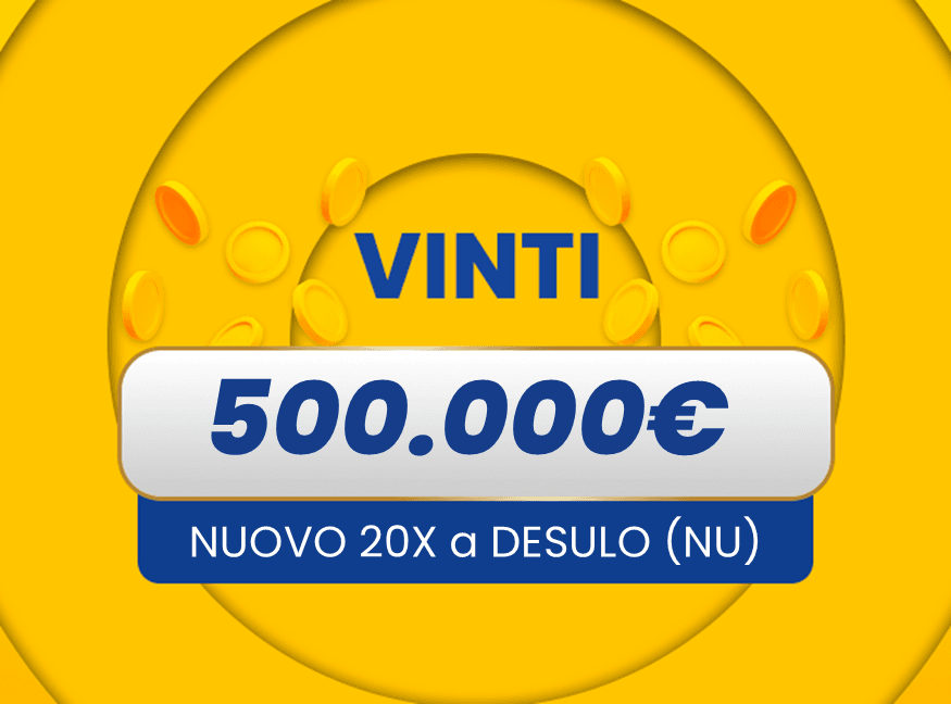 Gratta e Vinci: vincita da 500.000€ a Desulo con il biglietto Nuovo 20X