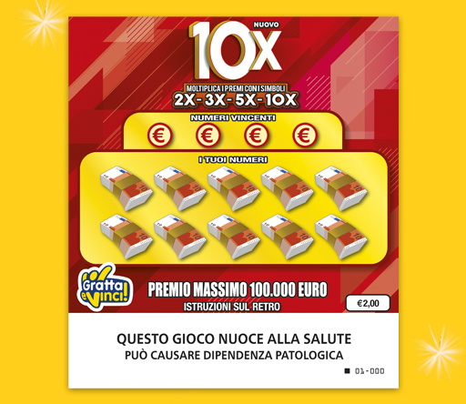 Nuovo 10x Grattaevinci Com