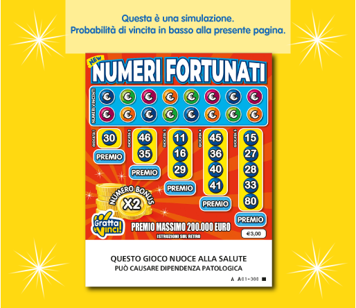 Numeri Fortunati New
